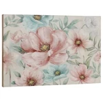 Simply Sweet Floral Canvas Wall Art Pink And Blue Tones. Fixed Price $36.99.