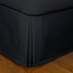 Lux Hotel Basic Microfiber 14-INCH Bed Skirt, Twin, 39" 75" Fits 14" Drop. Fixed Price $21.29.