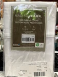 Madison Park 1500 Thread Count Cotton Blend 2 King Size Pillowcase New. Fixed Price $30.00.