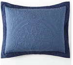 Vue Bensonhurst Pillow Sham King Size Blue. Fixed Price $14.95.