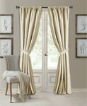 Elrene Versailles 52" X 108" Room Darkening Rod Pocket Window Panel - Ivory. Fixed Price $14.12.
