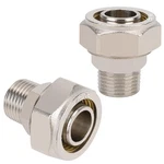 Hootsum Straight Air Piping Fitting For 3/4 1/2 Inch, Silver. Fixed Price $23.23.
