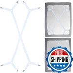 Siaomo Fasteners Suspenders Straps - Adjustable Crisscross Bed Sheets. Fixed Price $14.51.