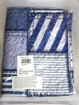 Just-for-fun "blue Jean" Quilted Patch Sham Fits Standard Pillows. Fixed Price $6.95.
