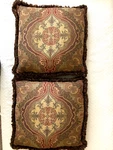 Thomasville Decorative Throw Sofa Pillow Covers Square Fringe Accent Multi Brown. Fixed Price $45.99.
