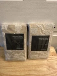 Nip Hudson Park Gold Leaf Standard Shams Pair. Fixed Price $84.59.