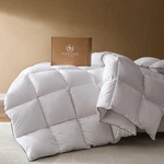 Comforter Oversized Queen X98 White Down Fiber Baffle Box Pacific Coast Goose. Fixed Price $299.99.