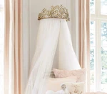 Pottery Barn Kids Monique Lhuillier Gold Vine Cornice 10 X 12 23" #4517A. Fixed Price $299.00.