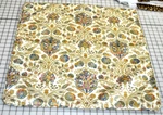 Corded Euro Pillow Sham 25" Made Ralph Lauren Marrakesh Rug Cotton Fabric. Fixed Price $50.00.