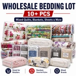 Wholesale Bedding Quilts Blankets Skirts, Etc Perfect For Retailers, 10+ Pcs. Fixed Price $229.00.