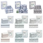 6 Piece 100% Natural Soft Cotton Set Deep Pocket Cozy Bed. Fixed Price $53.99.
