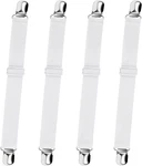 Bed Sheet Straps, Sopito Adjustable Elastic Fitted Corner Holders. Fixed Price $13.99.