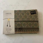 Vintage Croscill Spruce Green Art Nouveau Full Size Sheet Flat Rimini 6533. Fixed Price $17.76.