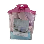 Hello Spud Ombr 4-PIECE Cotton Toddler Bedding Set Pink/blue-brand New. Fixed Price $49.97.