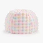 Pottery Barn Teen Pb Large Marshmallow Faux Fur Tie-dye Bean Bag Chair Slipcover. Fixed Price $99.95.