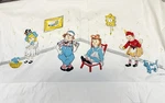 Vintage Raggedy Ann Andy Twin Flat Sheet Bobbs Merrill Licensed Retro Kids. Fixed Price $15.99.