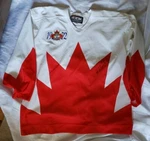 1997 Team Canada 1972 Game Worn Nhl Hockey Jersey Hand Signed By Pat Stapleton. Fixed Price $550.00.