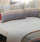 Dada Bedding Geometric Striped Multi-color Flat Sheet & Pillow Cases Set (FS8279. Fixed Price $31.99.