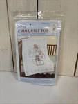 Jack Dempsey 4060 110 Stamped White Quilt Crib Top 40"X60"-BABY Blocks. Fixed Price $14.39.