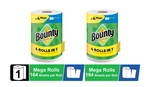 Bounty Paper Towels, Mega Roll, 164 Sheets Pack Of 2. Fixed Price $9.12.