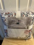 New Jessica Simpson Tallulah Blue Multi Patchwork Full Queen Quilt. Fixed Price $99.99.