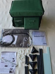 Heated Cat House Indoor Outdoor Insulated Weather Resistant 17"X12"X13" Green. Fixed Price $22.99.