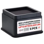 Iprimio Bed Risers 2 Inch - Square, Lift, Heavy Duty, 6 Pack, Up To 10.... Fixed Price $55.76.