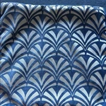 Casa Decor Home Blue Velvet Pillow Covers Geometric. Fixed Price $40.00.