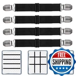 Goodtimes Adjustable Bed Sheet Clips Fasteners Holder Straps And. Fixed Price $11.60.