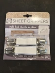 Full Load Laundry Adjustable Bed Sheet Grippers 4 Pack White Elastic Metal. Fixed Price $6.50.