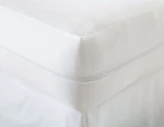 Zippered Hypoallergenic Bed Bug Mattress Protector Kaycie Gray Soft. Fixed Price $73.99.