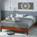 Zinus Wen Deluxe Platform Bed Frame Solid Foundation Wooden Slat Support. Fixed Price $258.49.
