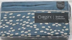 Christy Bedlinen Collection Standard Pillowsham Pair Evelyn Petrol Blue New. Fixed Price $28.99.