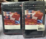 2001 Tommy Hilfiger Crazy Daisy Twin Flat Sheet Standard Pillows Cases New. Fixed Price $65.00.