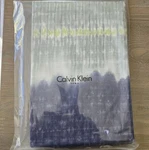 Calvin Klein King Duvet -stitch-dye Iridescent VOILE-100% Pure Cotton-new-rare!. Fixed Price $202.49.