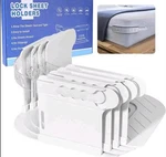 Lock Holders Keep Sheets Tight Heavy Duty Bed Corner Fitted. Fixed Price $16.95.