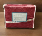Superior Collection Twin Sheet Set, 300 Count, Red. Fixed Price $17.00.