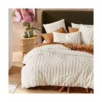 Indacorify White Cotton Beautiful Tufted Duvet Cover Bohemian Com.... Fixed Price $155.05.
