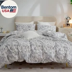 Duvet Cover King Soft Cotton 3 Pieces Bedding Set Flowers Chic Shabby Bot. Fixed Price $97.71.