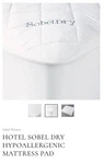 Westex Sobeldry Waterproof Protector Mattress Pad 78 X80 King New. Fixed Price $79.00.