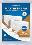 2PK Mattress Bag For Disposal Moving Storage, Plastic Waterproof. Fixed Price $20.51.