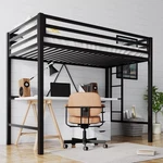 Create Extra Floor Space - Twin Loft Bed With Ladder Black. Fixed Price $259.99.