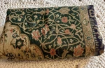 Ralph Lauren Home Rutherford Park Tapestry Rug Fabric 94" X 74". Fixed Price $175.00.