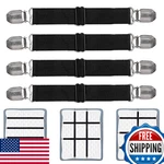 Goodtimes Adjustable Bed Sheet Clips Fasteners Holder Straps And. Fixed Price $12.22.