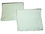 Macy's Charter Club Mint Quilted Diamond Damask (2) Standard Pillow Shams 20X26. Fixed Price $42.40.