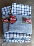 Coca Cola King Size Bed Sheets New Plaid Blue 4 Pc Set 180 Thread Ct Springmaid. Fixed Price $49.99.
