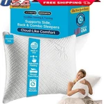 Adjustable Memory Foam Pillow Cooling Lump-free Easy Clean Machine Washable. Fixed Price $119.01.