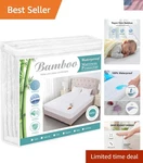 King Size Cooling Waterproof Mattress Protector Pad Cover, Breathable Fitted .... Fixed Price $60.38.