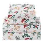 Jessrydo King Size Bed Sheets - 18 Deep Pocket Soft Breathable Christmas Tree. Fixed Price $67.18.