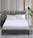 Royal Luxe King Mattress Pad Quilted Water-resistant Down Alternative White New. Fixed Price $31.84.